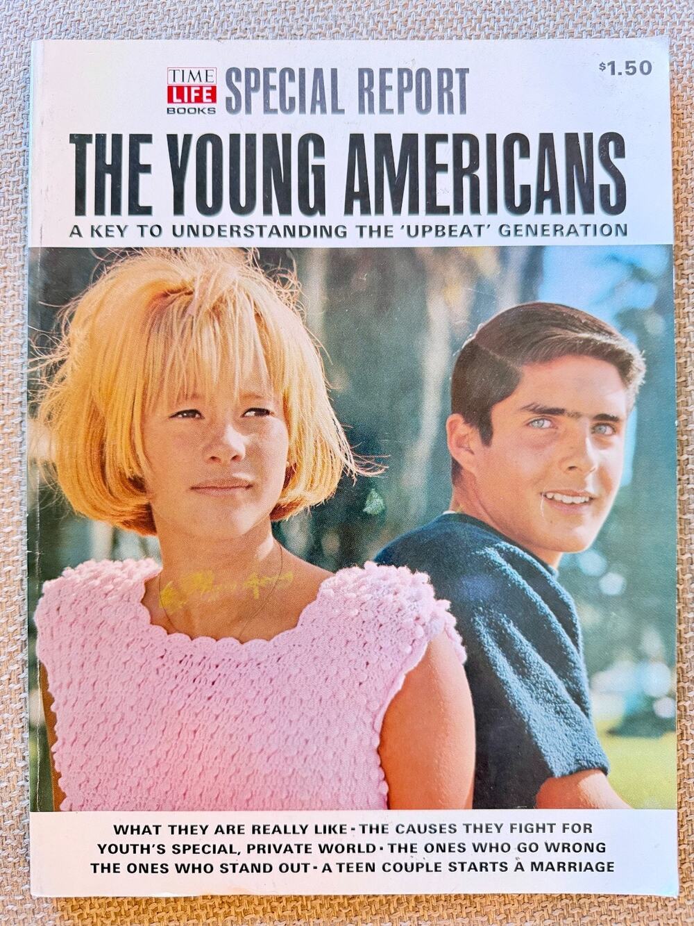 1966 TIME LIFE Young Americans Upbeat Generation Special Report Youth Culture